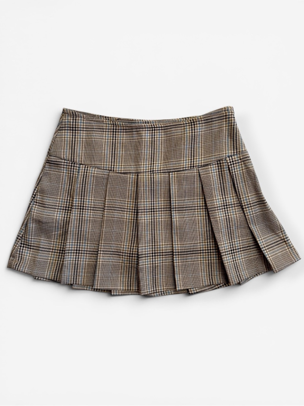 FULL TILT Plaid Skort Girls XL Pleated Built In Shorts Preppy Y2K